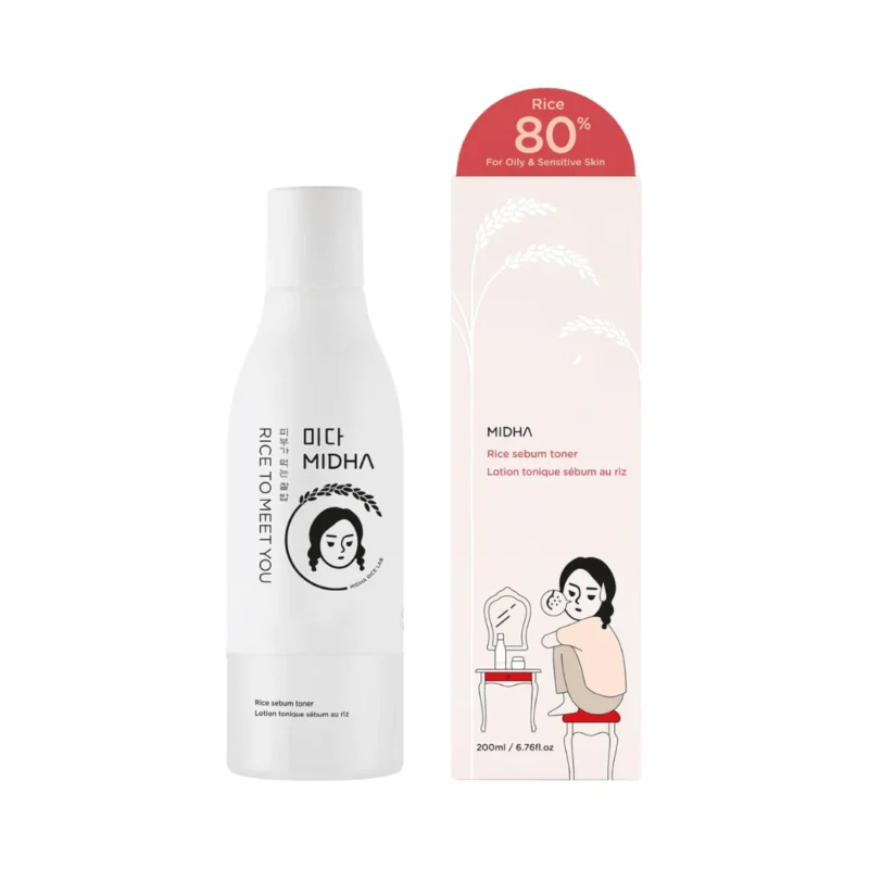 MIDHA Rice Sebum Toner 200 ml