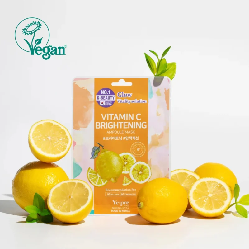 Yepre Vitamin C Brightening Ampoule Mask 1ea 23 ml