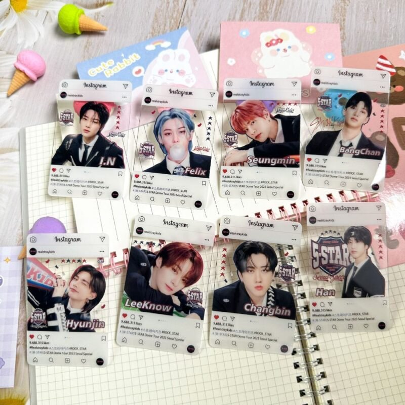 Stray Kids Instagram Card collection