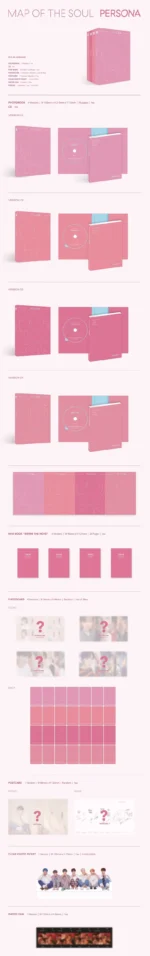 BTS - MAP OF THE SOUL : PERSONA ALBUM - Image 3