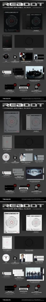 TREASURE - REBOOT (PHOTOBOOK VER.) - Image 2
